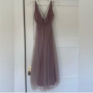 Mable purple midi dress size M never worn